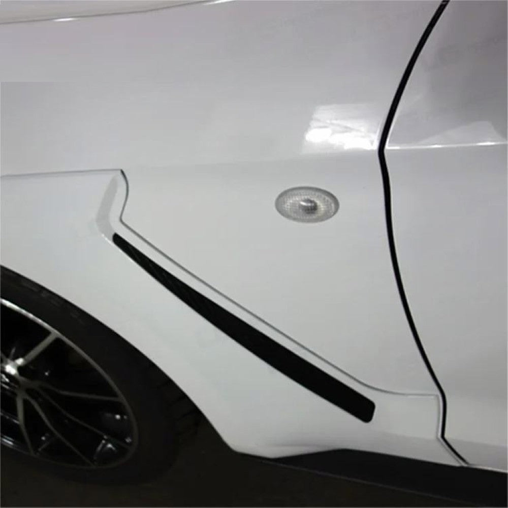 Car Craft Compatible With Ford Mustang 2015-2020 Front Panel Side Scoops Side Fender Vent Gt350 Style CC-7961 - CAR CRAFT INDIA