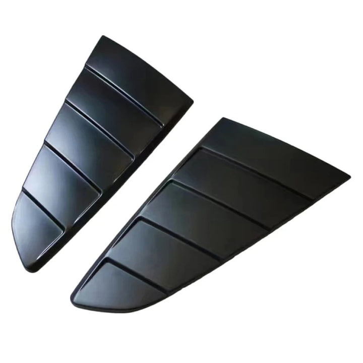 Car Craft Compatible With Ford Mustang 2015-2020 Rear Side Quarter Window Louver Trim Cover CC-7964 - CAR CRAFT INDIA