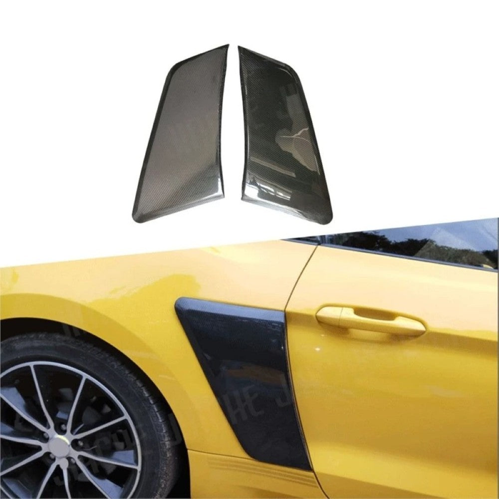 Car Craft Compatible With Ford Mustang 2015-2020 Rear Panel Side Fender Scoops Vent Gt Style CC-7966 - CAR CRAFT INDIA