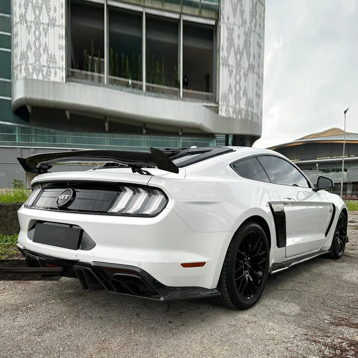 Car Craft Compatible With Ford Mustang 2015-2020 Rear Panel Side Fender Scoops Vent Gt Style CC-7966 - CAR CRAFT INDIA