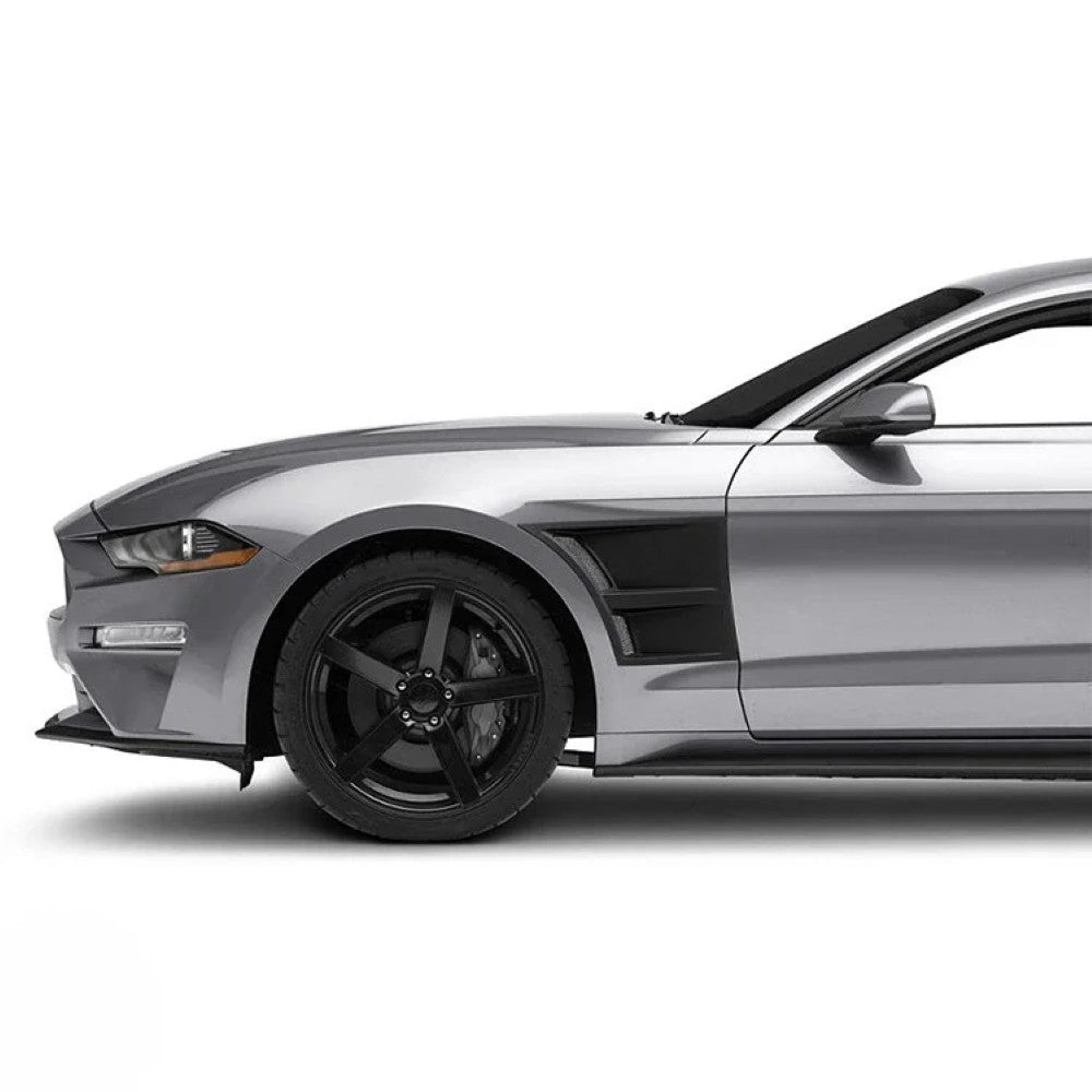 Car Craft Compatible With Ford Mustang 2015-2020 Front Panel Side Scoops Side Fender Vent 3d Style CC-7962