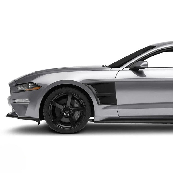 Car Craft Compatible With Ford Mustang 2015-2020 Front Panel Side Scoops Side Fender Vent 3d Style CC-7962