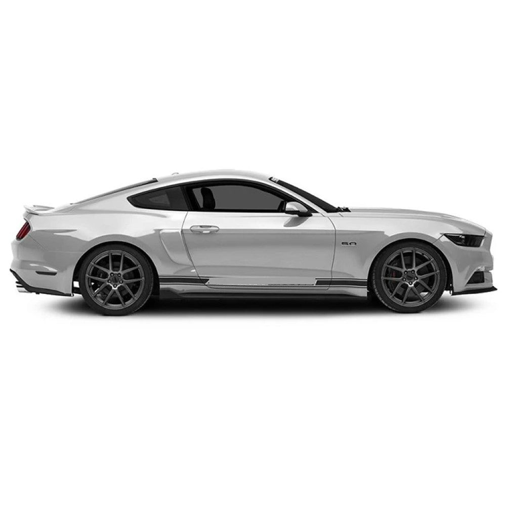 Car Craft Compatible With Ford Mustang 2015-2022 Side Skirt Splitter Running Winglet Board Modern Panel CC-7972 - CAR CRAFT INDIA