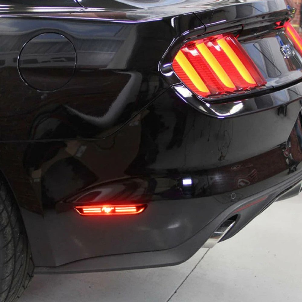 Car Craft Compatible With Ford Mustang 2015-2017 Rear Side Bumper Reflector Marker CC-7971 - CAR CRAFT INDIA