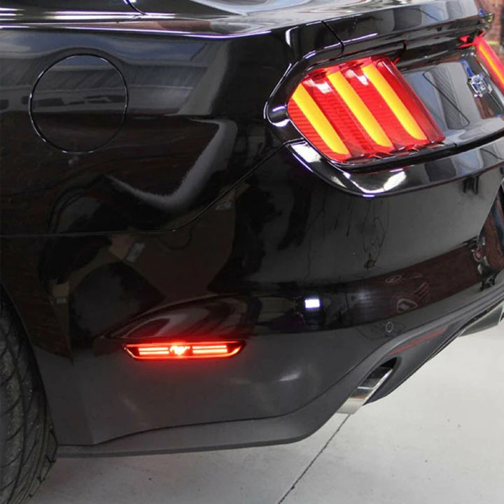 Car Craft Compatible With Ford Mustang 2015-2017 Rear Side Bumper Reflector Marker CC-7971 - CAR CRAFT INDIA
