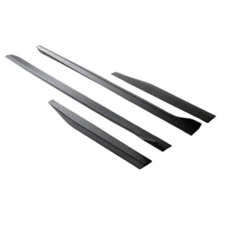 Car Craft Compatible With Ford Mustang 2015-2022 Side Skirt Splitter Running Board Gt500 Style CC-7975 - CAR CRAFT INDIA