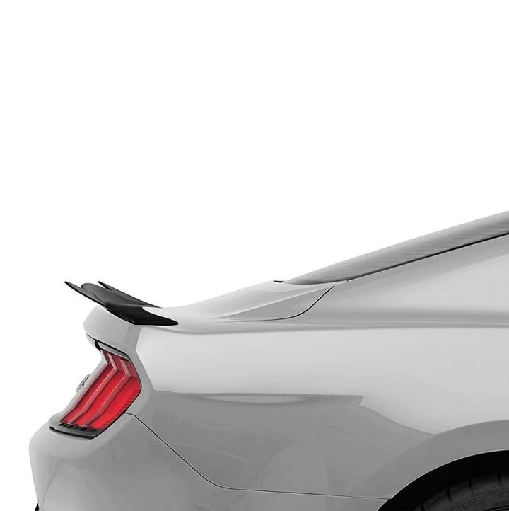 Car Craft Compatible With Ford Mustang 2015-2022 Rear Trunk Boot Wing Lip Spoiler Splitter Skirt Modern Style CC-7973