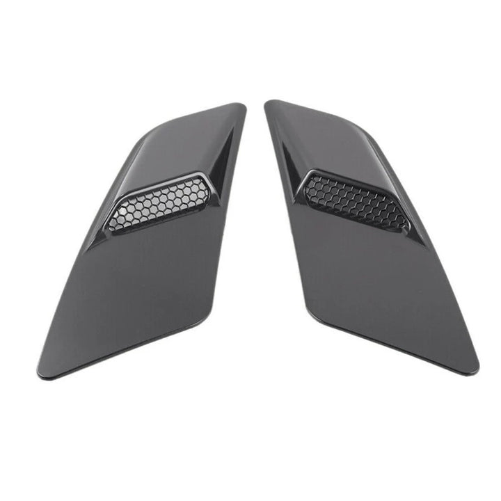 Car Craft Compatible With Ford Mustang 2015-2017 Bonnot Hood Vents Scoop Trim Cover Skirt Gt 5.0 Style CC-7969 - CAR CRAFT INDIA