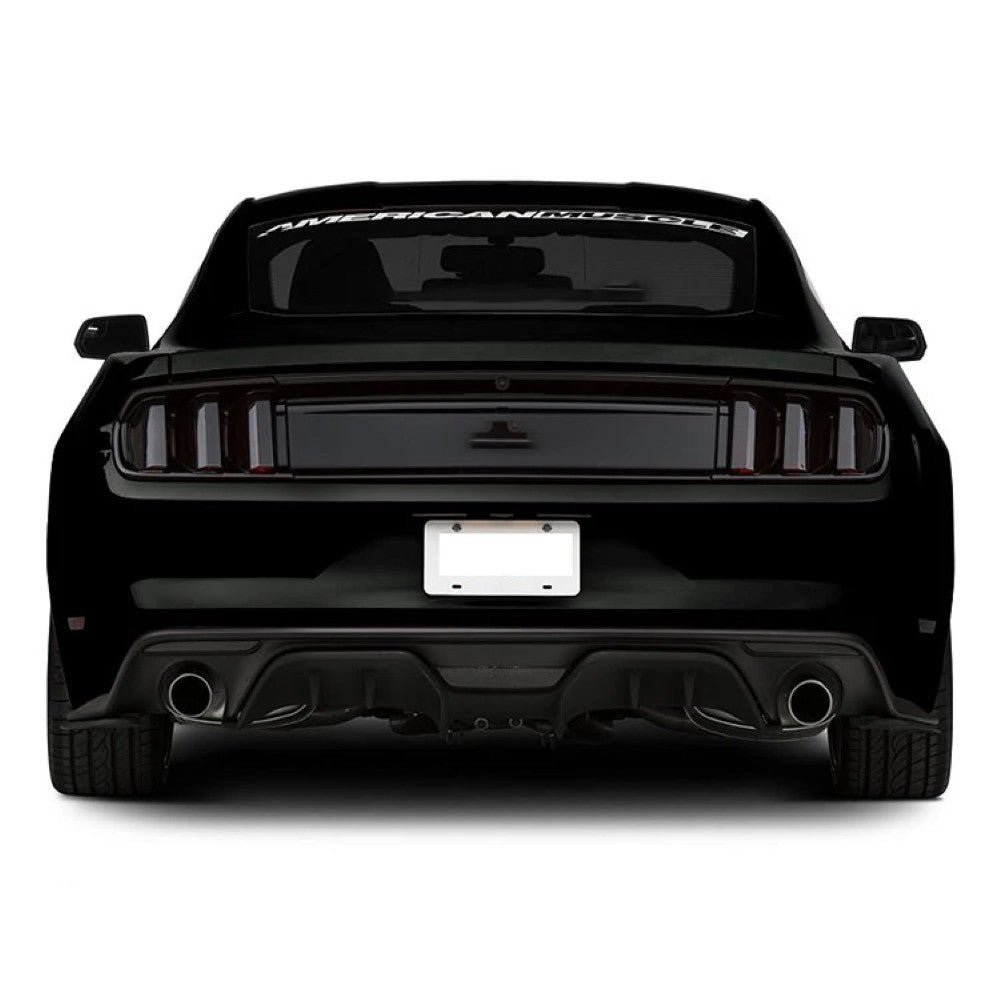 Car Craft Compatible With Ford Mustang 2015-2017 Rear After Bumper Lip Diffuser Skirts Splitter Pft Style CC-7970 - CAR CRAFT INDIA