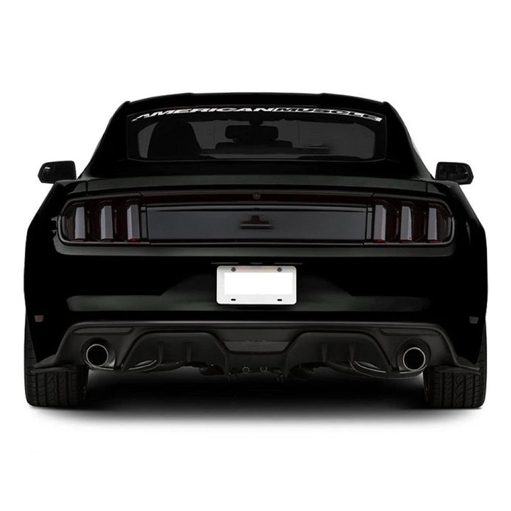Car Craft Compatible With Ford Mustang 2015-2017 Rear After Bumper Lip Diffuser Skirts Splitter Pft Style CC-7970 - CAR CRAFT INDIA