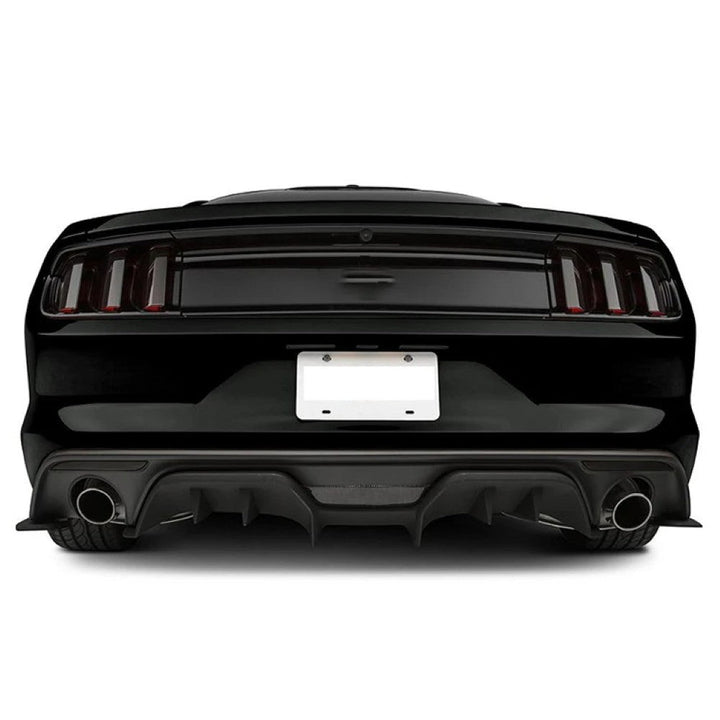 Car Craft Compatible With Ford Mustang 2015-2017 Rear After Bumper Lip Diffuser Skirts Splitter Pft Style CC-7970 - CAR CRAFT INDIA
