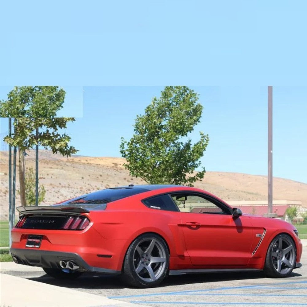 Car Craft Compatible With Ford Mustang 2015-2020 Front Panel Side Scoops Side Fender Vent Gt Style CC-7965 - CAR CRAFT INDIA