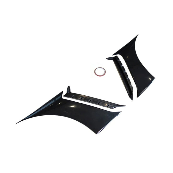 Car Craft Compatible With Ford Mustang 2015-2020 Front Panel Side Scoops Side Fender Vent Gt Style CC-7965 - CAR CRAFT INDIA