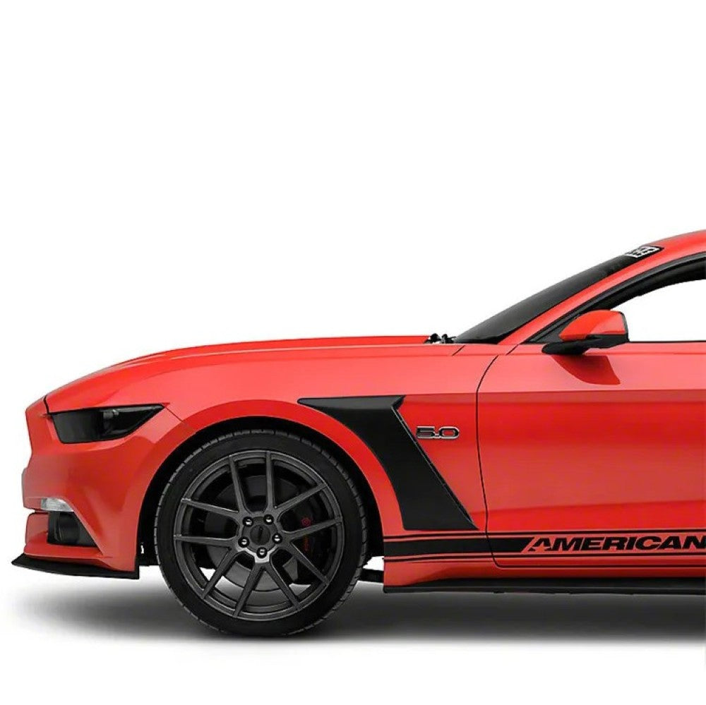 Car Craft Compatible With Ford Mustang 2015-2020 Front Panel Side Scoops Side Fender Vent Gt Style CC-7965 - CAR CRAFT INDIA