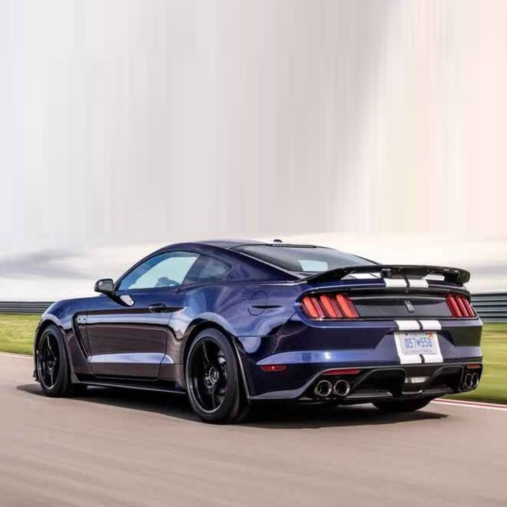 Car Craft Compatible With Ford Mustang 2015-2022 Side Skirt Splitter Running Board Gt350 Style CC-7960 - CAR CRAFT INDIA