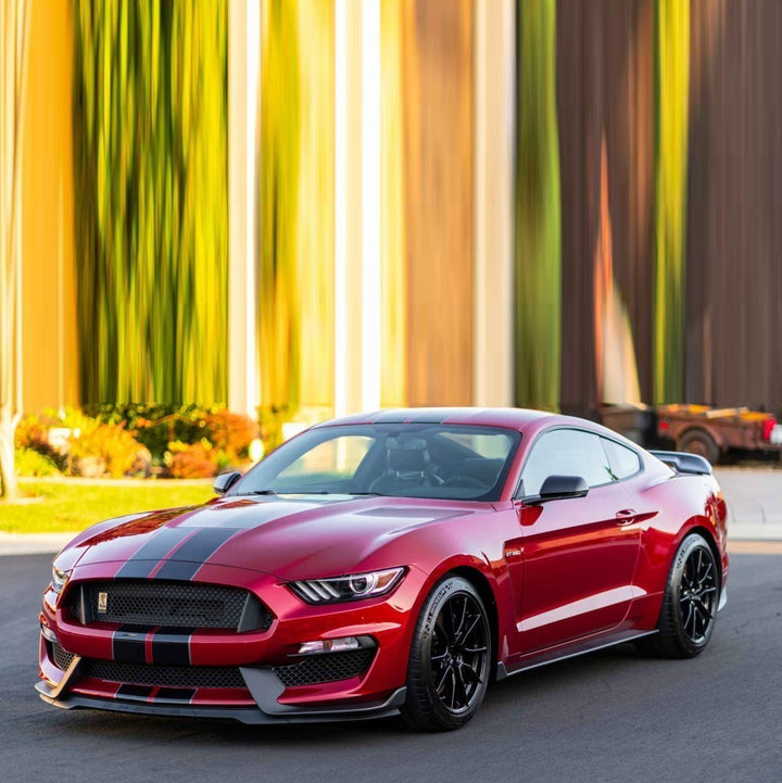 Car Craft Compatible With Ford Mustang 2015-2022 Side Skirt Splitter Running Board Gt350 Style CC-7960 - CAR CRAFT INDIA