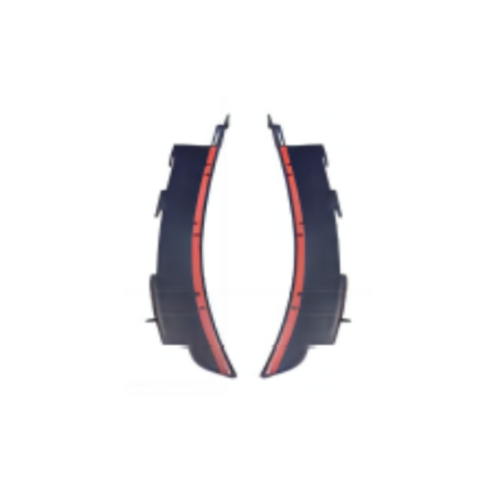 Car Craft Compatible With Ford Mustang 2015-2017 Rear Bumper Skirts Splitter Air Intake Vent Trim Mud Guard CC-7988 - CAR CRAFT INDIA