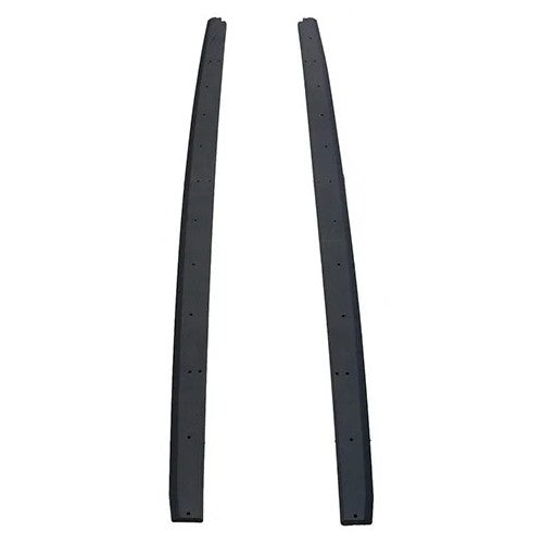 Car Craft Compatible With Ford Mustang 2015-2022 Side Skirt Splitter Running Board Rock Style CC-7986 - CAR CRAFT INDIA