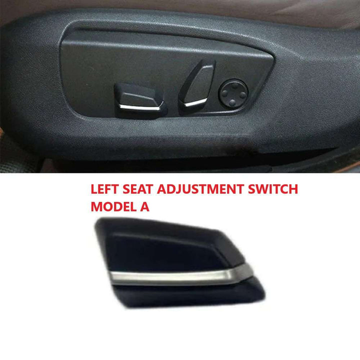 Car Craft Compatible With Bmw 5 Series F10 2010-2017 6 Series F12 F06 2011-2017 7 Series F02 2009-2016 X5 X6 F15 F16 2014-2019 Electric Seat Adjustment Switch Button Headrest Lumbar Support 61319275073 A Left - CAR CRAFT INDIA