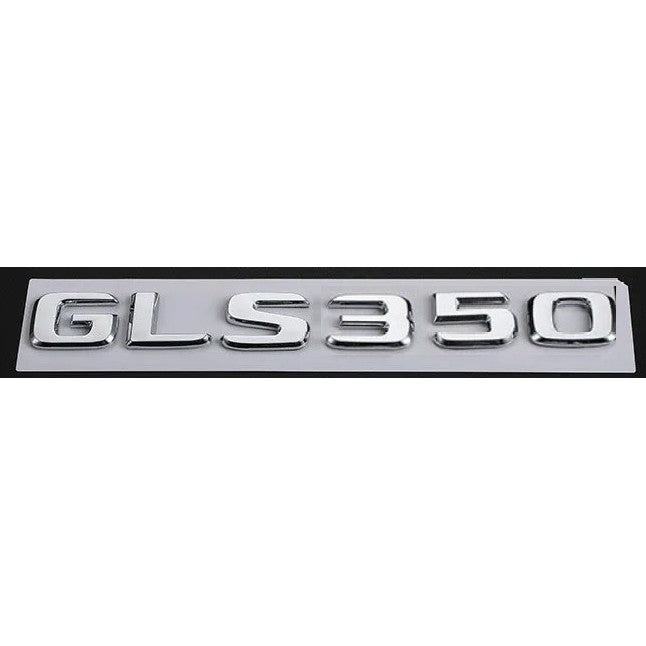 Car Craft Compatible With Mercedes Benz W166 X166 X167 W167 Gl Gls350d Gls 350d Logo Badge Emblem Letter