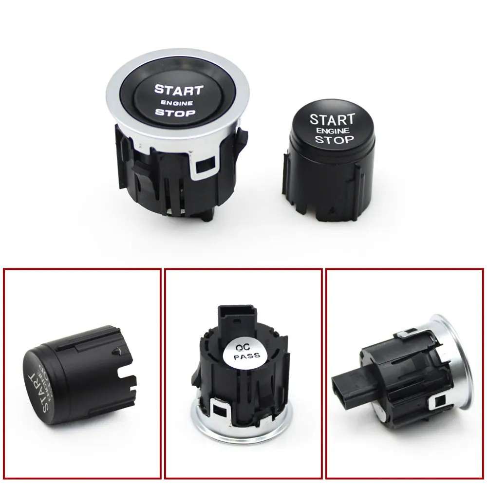 Car Craft Compatible With Land Range Rover Evoque 12-18 Discovery Sport 15-19 Velar 17-19 Discovery 17-19 Sport 14-19 Vogue 13-19 Car Engine Ignition Start Stop Switch Assembly Lr094038 Black - CAR CRAFT INDIA