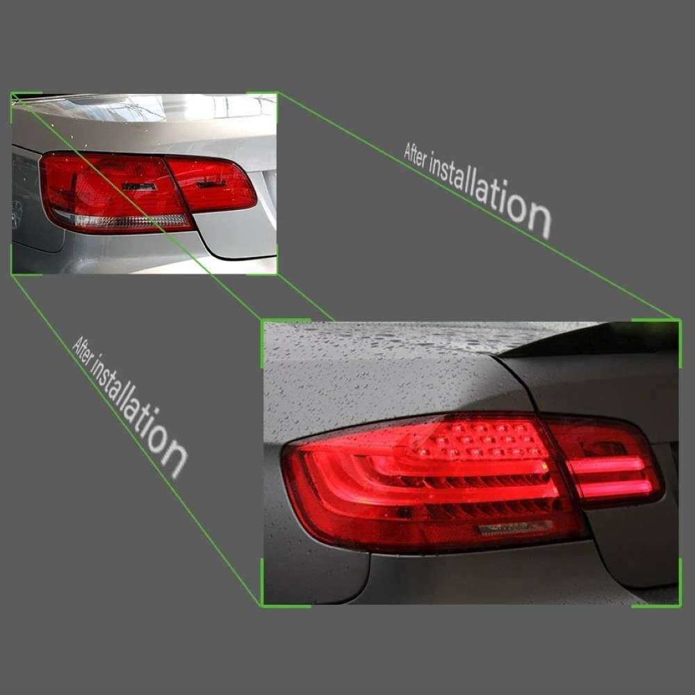 Car Craft Compatible With Bmw 3 Series M3 E92 E93 2006-2012 Car Rear Upgraded Tail Light Lamp Xenon Taillight Retrofit Upgrade Modified Led Drl Hid Smoke CC-8456 - CAR CRAFT INDIA