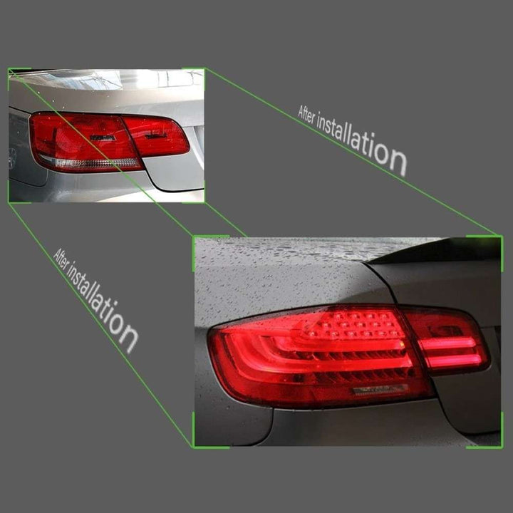 Car Craft Compatible With Bmw 3 Series M3 E92 E93 2006-2012 Car Rear Upgraded Tail Light Lamp Xenon Taillight Retrofit Upgrade Modified Led Drl Hid Smoke CC-8456 - CAR CRAFT INDIA
