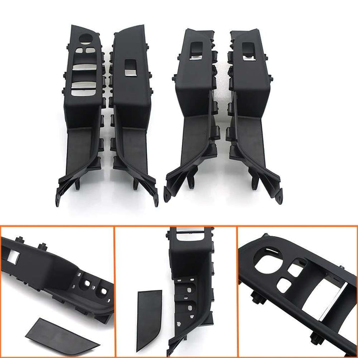 Car Craft Compatible With Bmw 6 Series Gt G32 2017-2022 Interior Door Pull Handle Armrest Panel Window Switch Cover 51417466317-1 51417466310-1 51427466779-1 51427466780-1 Carbon Fiber Model B High - CAR CRAFT INDIA