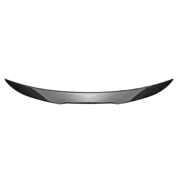 Car Craft Compatible With Vw Volkswagen Virtus 2023+ Rear Trunk Wing Boot Spoiler Lip Splitter Skirt M4 Style Glossy Black Ar-vw-0234 CC-7968 - CAR CRAFT INDIA