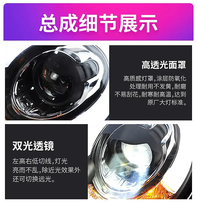 Car Styling Head lamp light for MINI R55 R56 Headlights