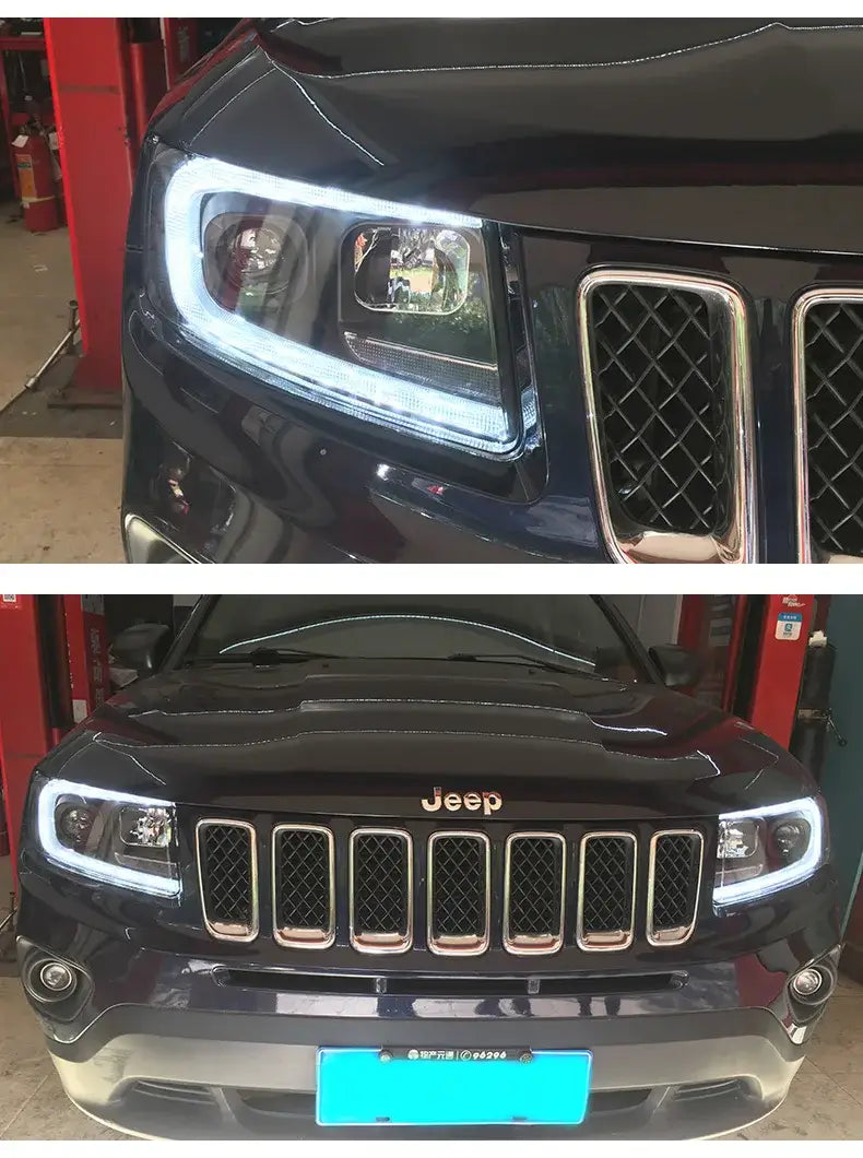 Car Styling Head lamp light for Jeep Grand Cherokee