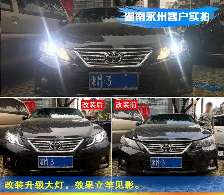 Car Styling Head lamp light for Toyota Mark X Headlights