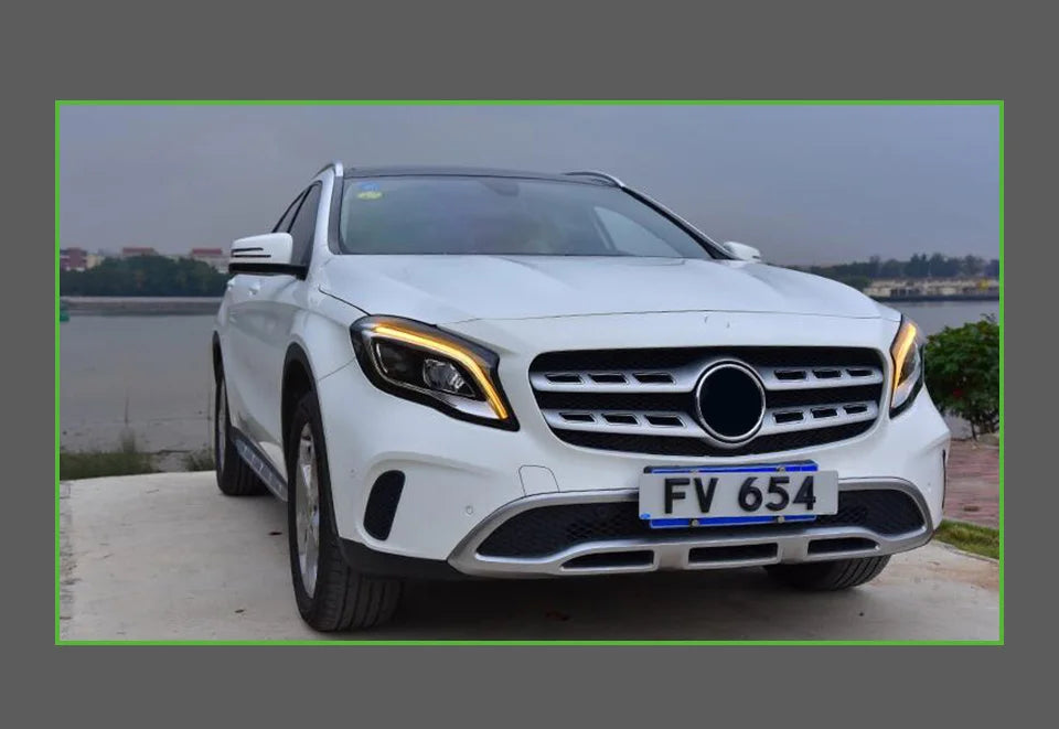 Car Styling Head lamp light for Benz GLA Headlights