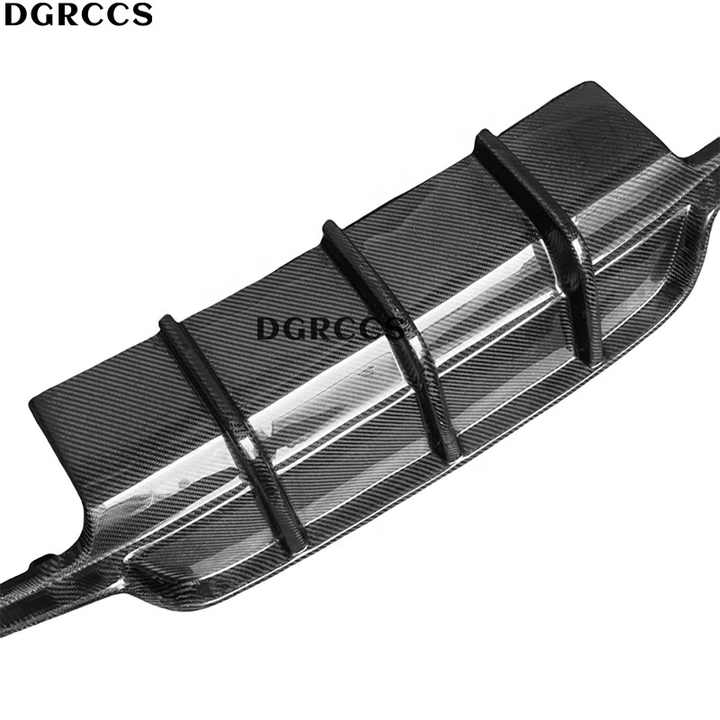 For BMW 3 Series F30 F35 2012-2018 PH Style Carbon Fiber Rear Lip Rear Diffuser Bumper Lip - CAR CRAFT INDIA