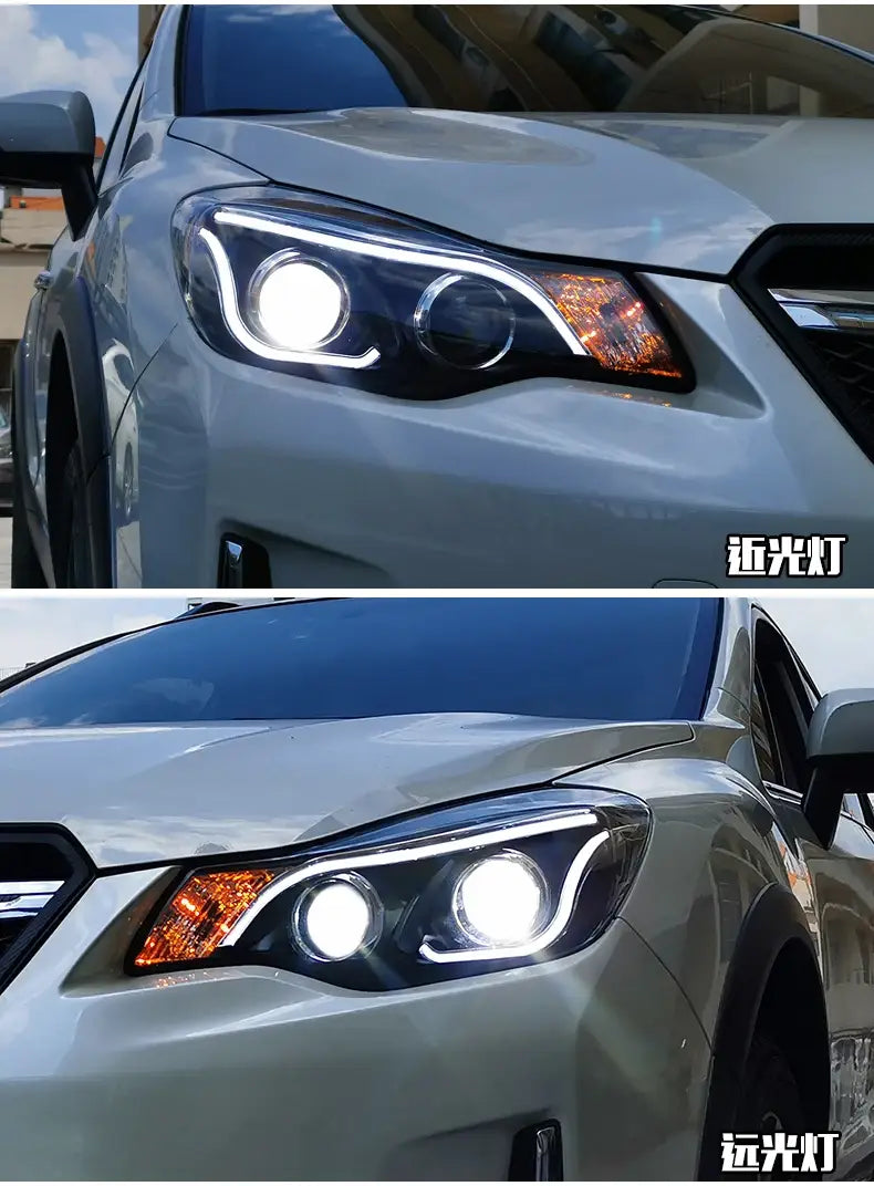 Car Styling Head lamp light for XV Headlights 2011-2015