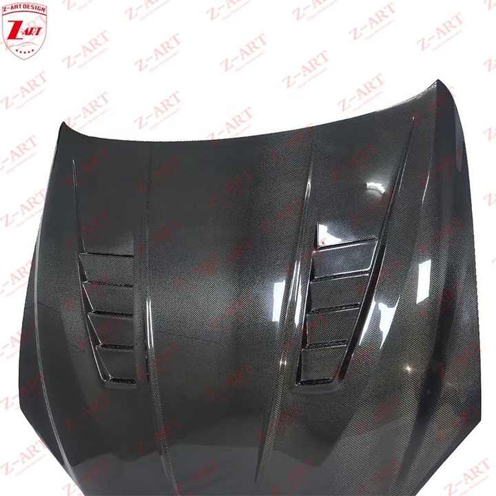 Z-ART F06 F12 F13 Carbon Fiber Engine Bonnet for BMW 640i 650i M6 2011-2018 Vented Motor Hood for BMW 6 Series Engine Lid - CAR CRAFT INDIA