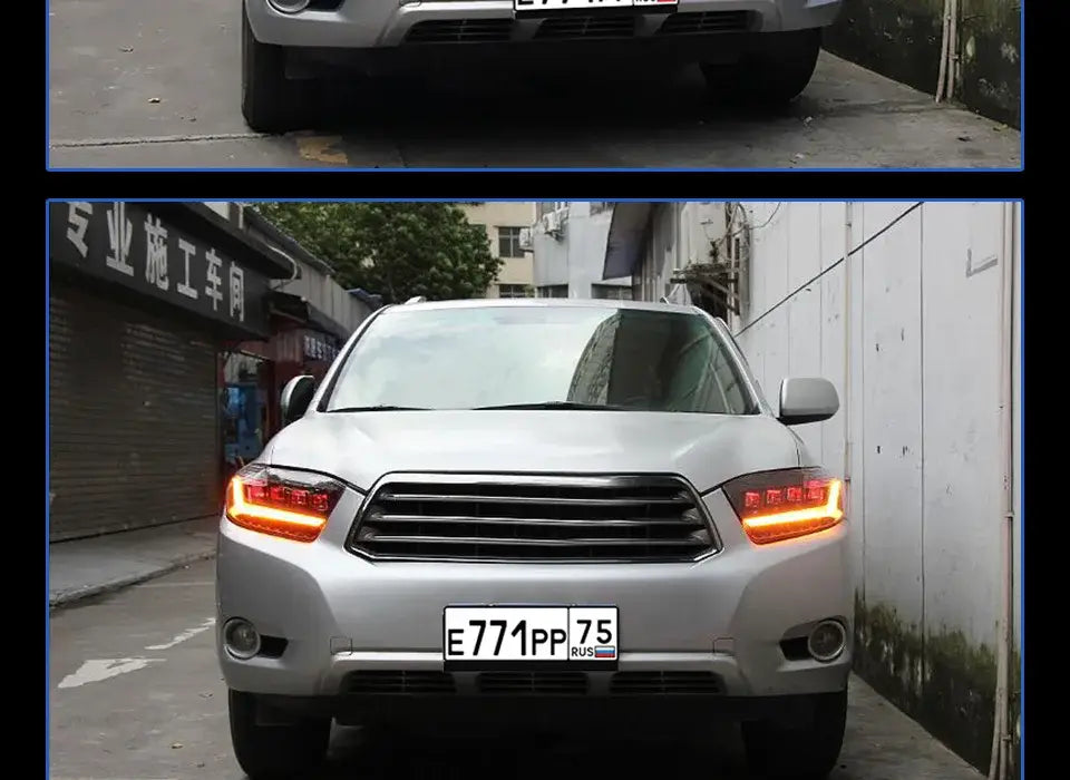 Toyota Highlander Headlights 2007-2011 Kluger LED Headlight