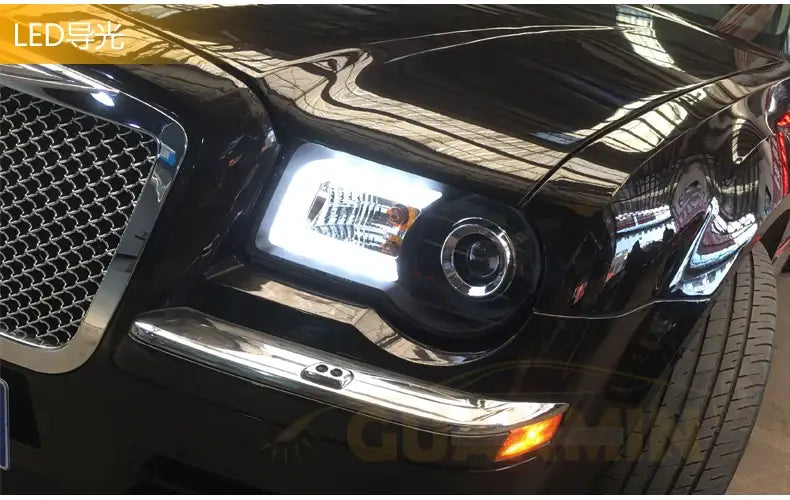 Car Styling Head lamp light for Chrysler 300C Headlights