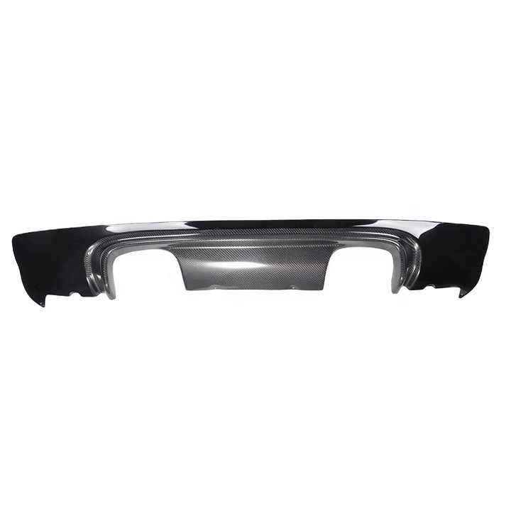 For BMW 3 Series E46 1998-2004 Half Carbon Fiber M Style  Rear Diffuser Perfect Fitment 2007-2011 Year - CAR CRAFT INDIA