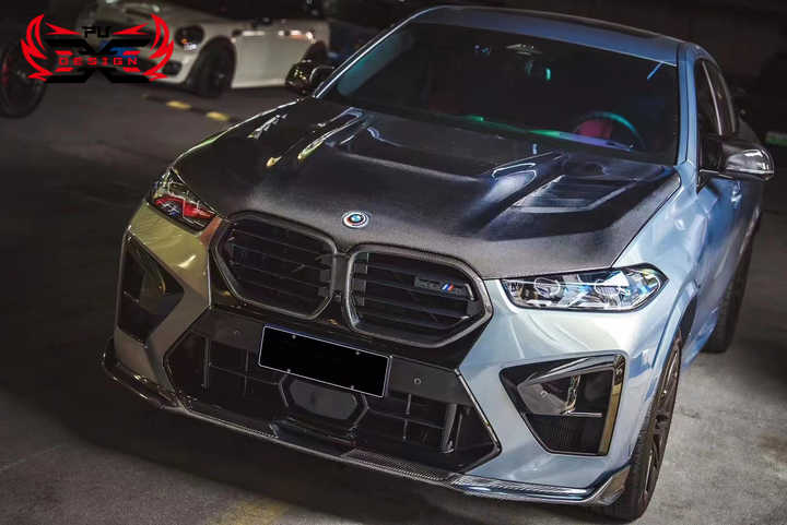 For BMW X5M F95 X6M F96 X5 G05 X6 G06 AE Style Best Price Carbon Fiber Bonnet Hood - CAR CRAFT INDIA