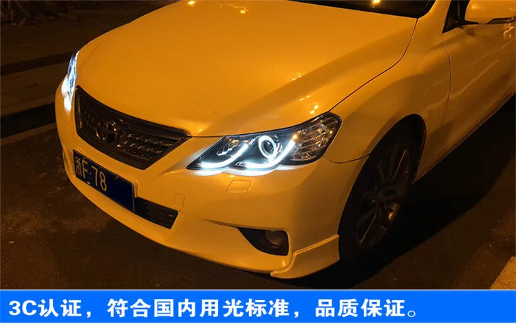 Car Styling Head lamp light for Toyota Mark X Headlights