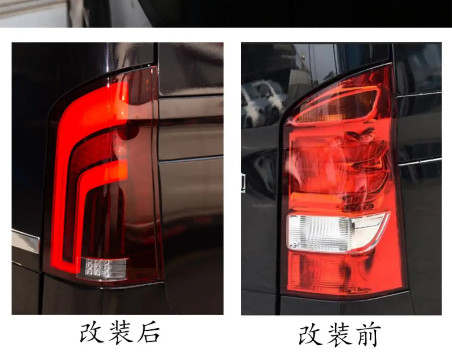 Car Styling Tail lamp light for Vito Tail Lights 2014-2020