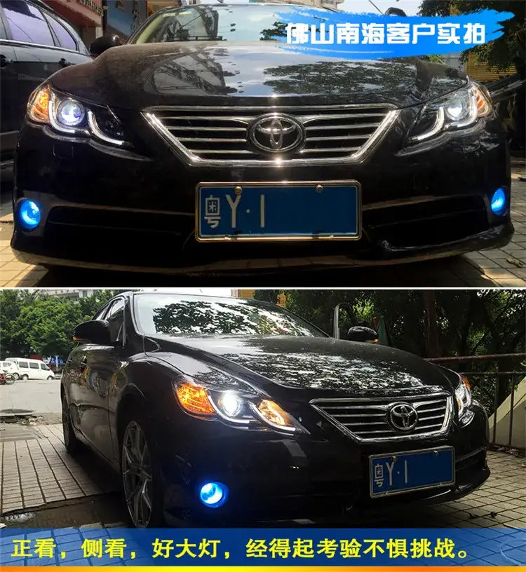 Car Styling Head lamp light for Toyota Mark X Headlights