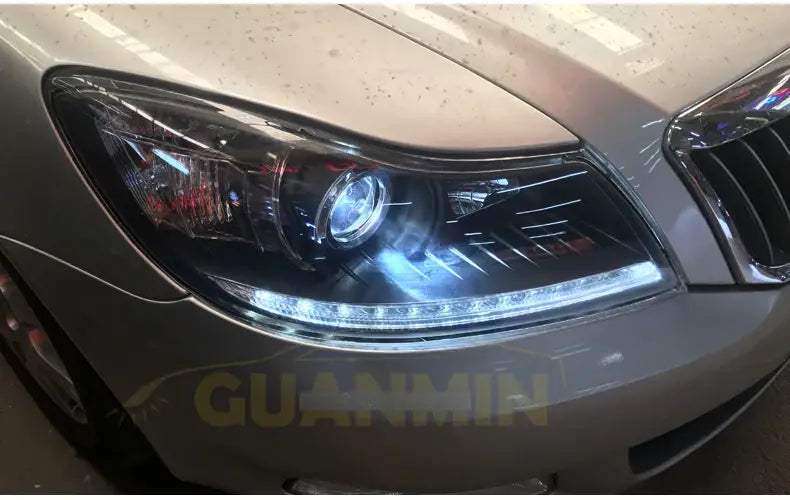 Car Styling Head lamp light for Skoda Octavia Headlights