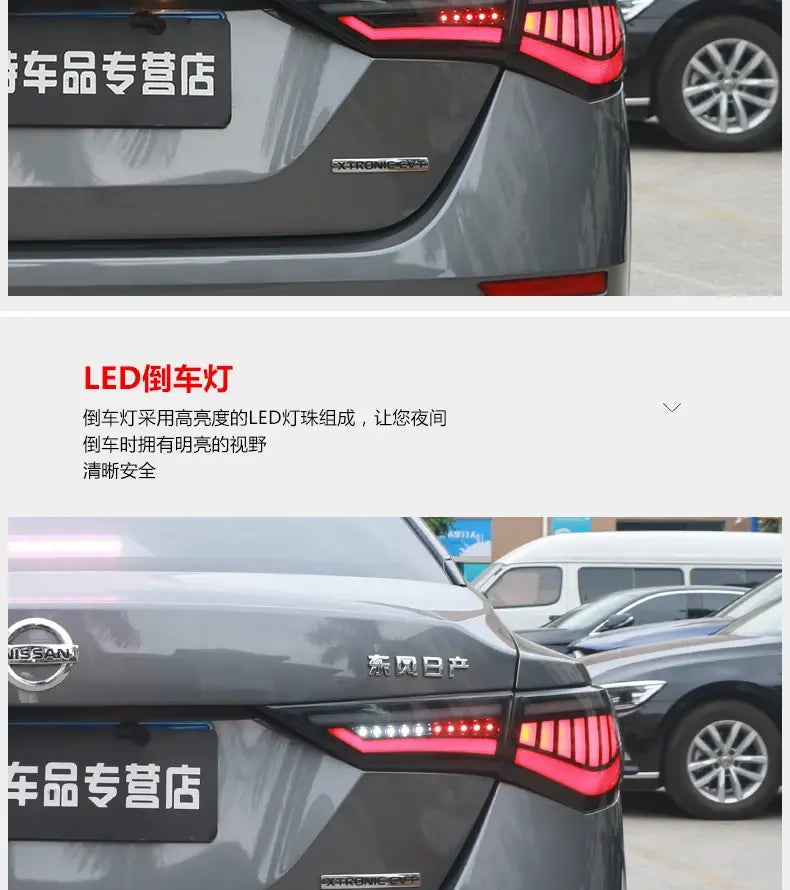 Nissan Sylphy Tail Lights 2019 2020 2021 New Sentra LED Tail