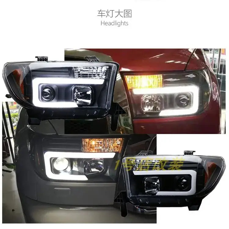 Toyota Tundra Headlights 2007-2013 Tundra LED Headlight DRL