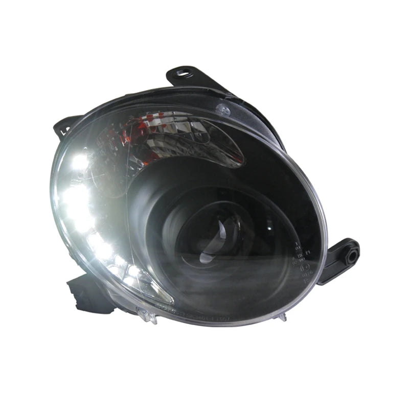 Car Styling Head lamp light for Fiat 500 Headlights