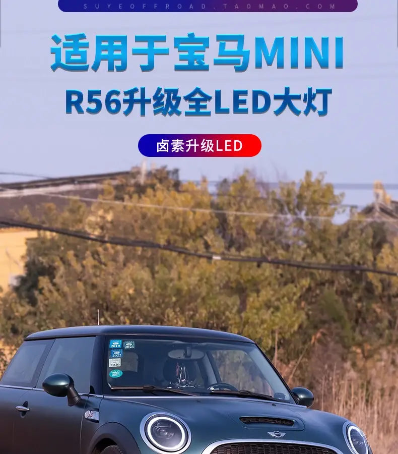 Car Head lamp light for MINI R55 Headlights 2007-2013 R56