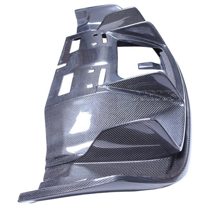 For Audi R8  2007-2015 RG Style Carbon Fiber Rear Lip Diffuser Bumper Accessories