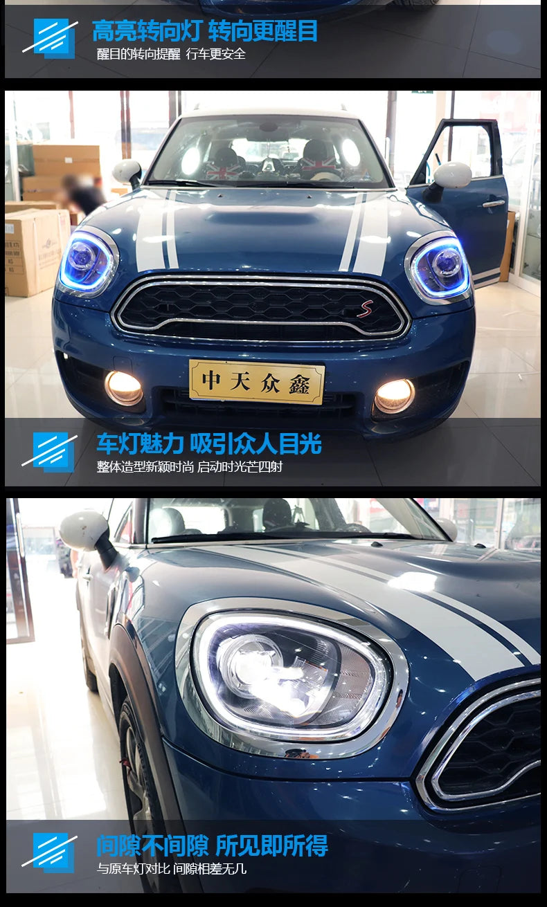 Headlight for MINI Countryman F60 LED Headlights 2017 2018